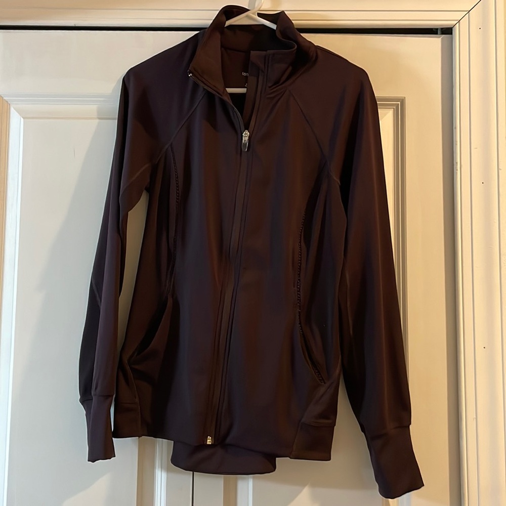 Tangerine burgundy zip up size small